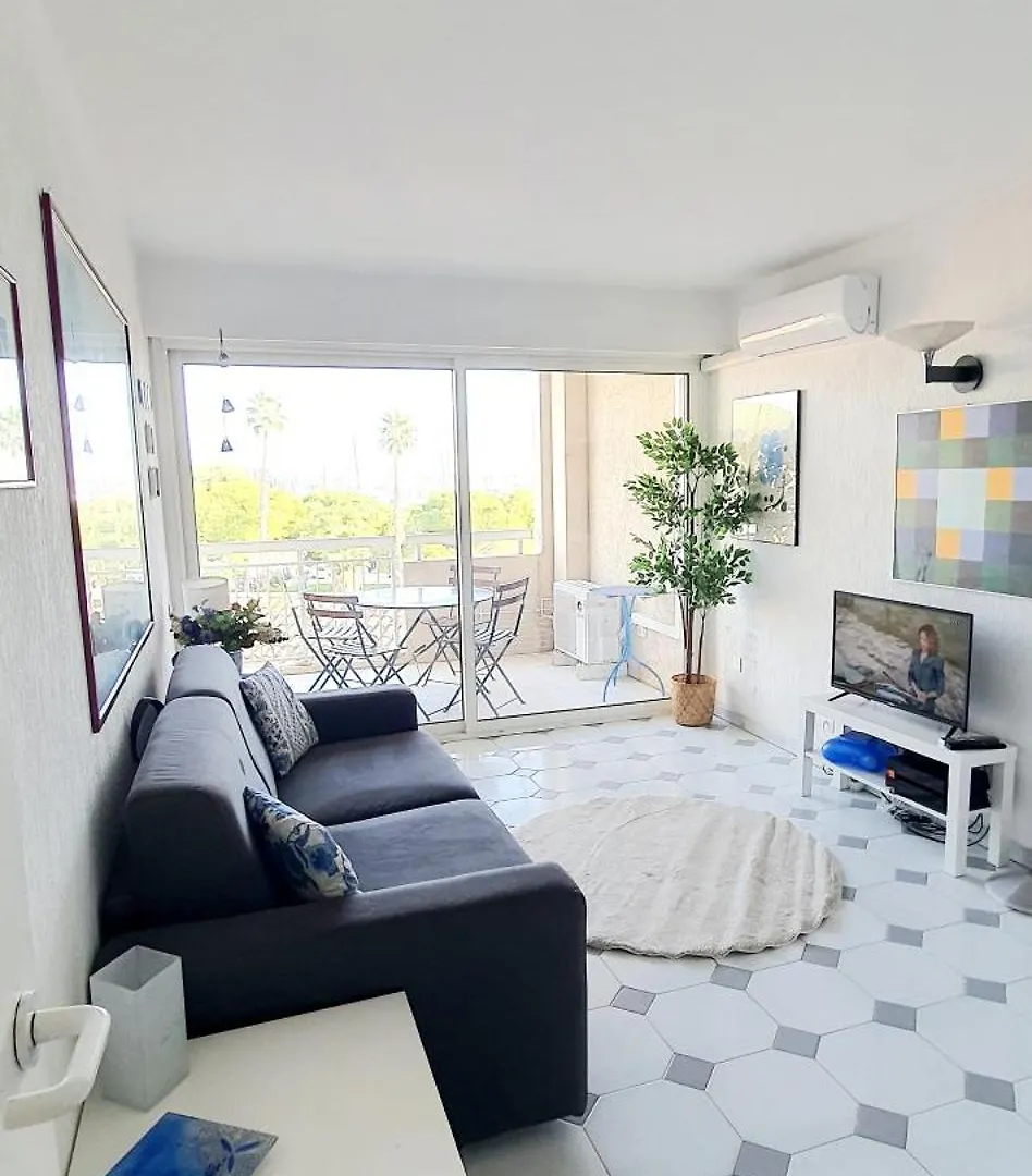 Grand Studio Vue Mer A Antibes Apartment